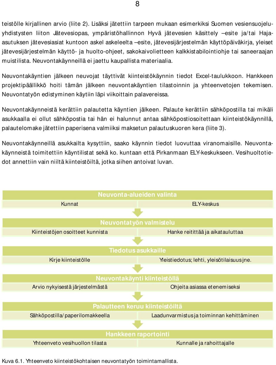 askeleelta esite, jätevesijärjestelmän käyttöpäiväkirja, yleiset jätevesijärjestelmän käyttö- ja huolto-ohjeet, sakokaivolietteen kalkkistabilointiohje tai saneeraajan muistilista.