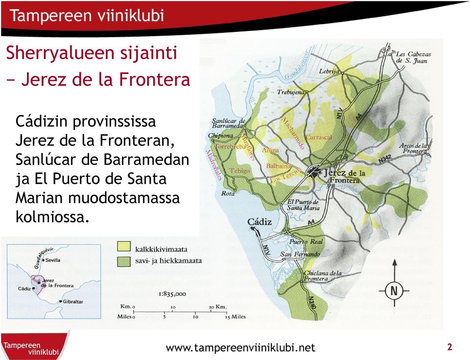 Fronteran, Sanlúcar de Barramedan ja El