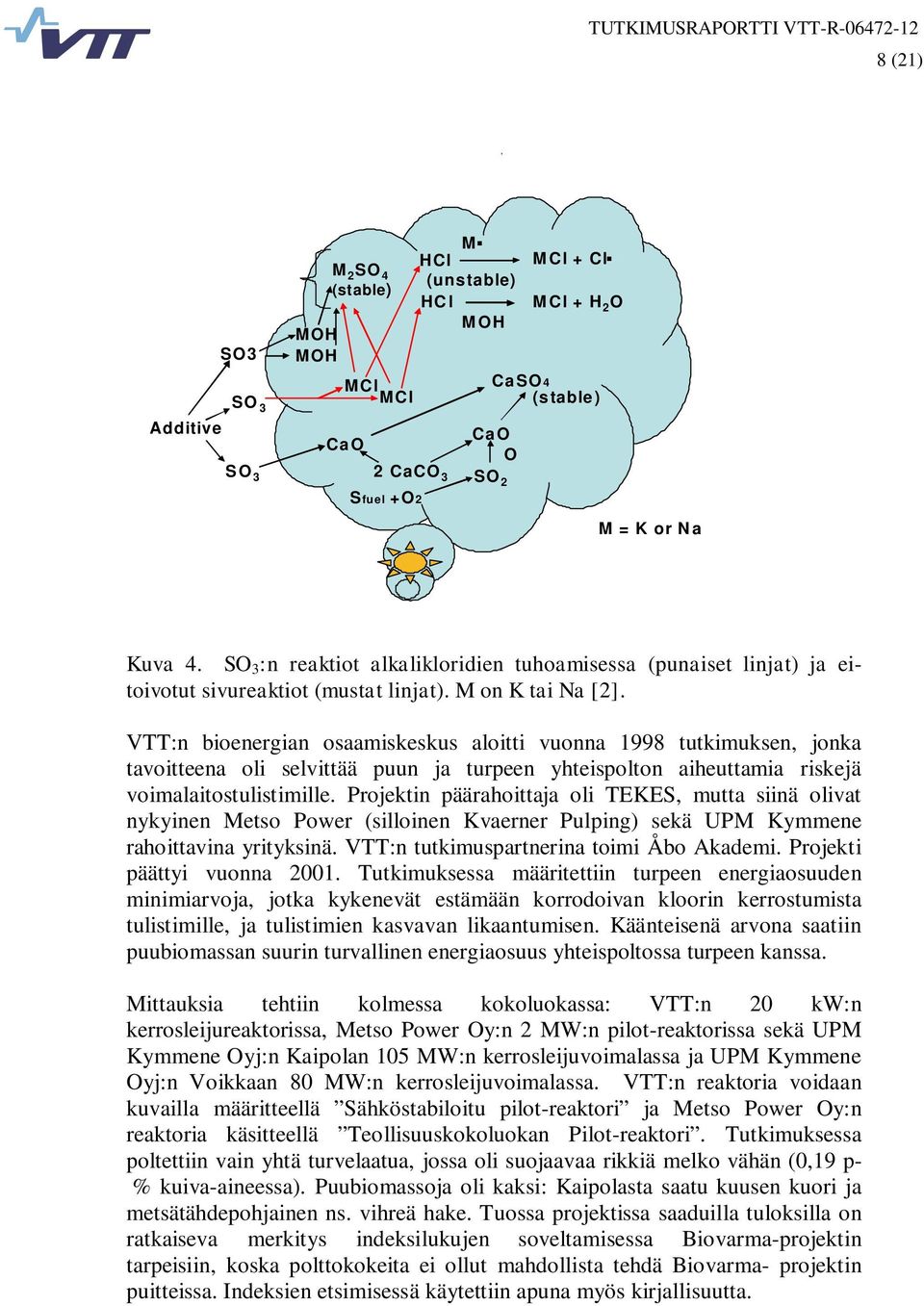 VTT:n bioenergian osaamiskeskus aloitti vuonna 1998 tutkimuksen, jonka tavoitteena oli selvittää puun ja turpeen yhteispolton aiheuttamia riskejä voimalaitostulistimille.