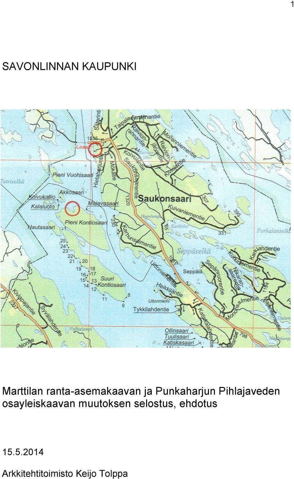 Pihlajaveden osayleiskaavan muutoksen