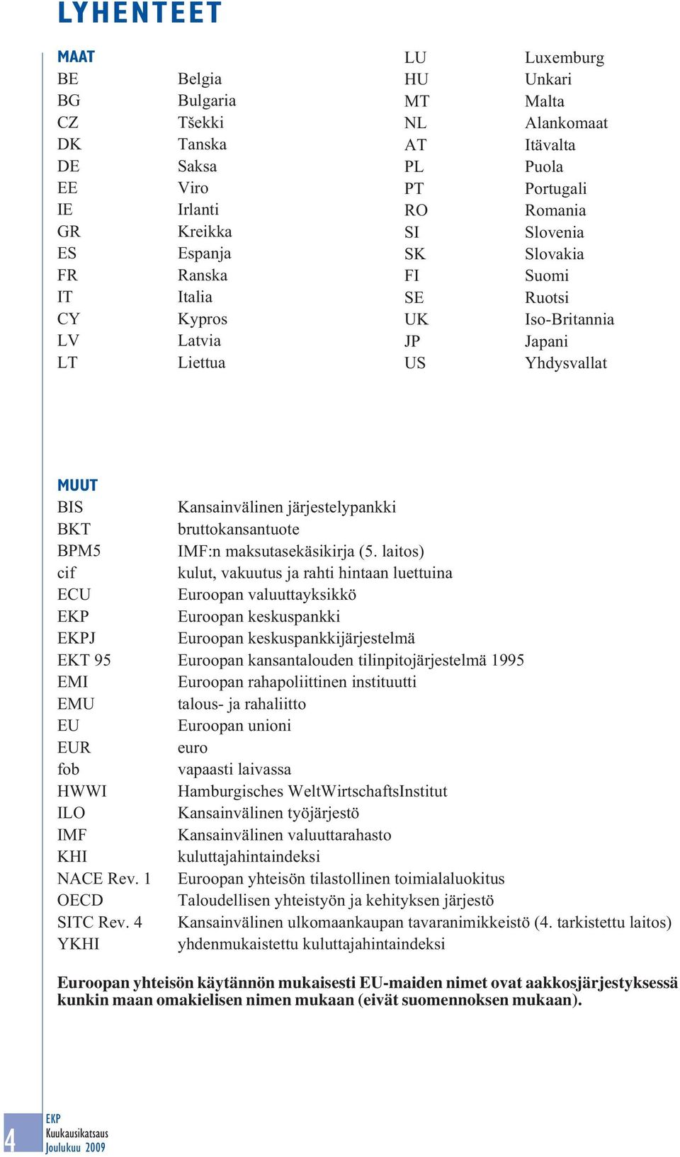 BPM5 IMF:n maksutasekäsikirja (5.