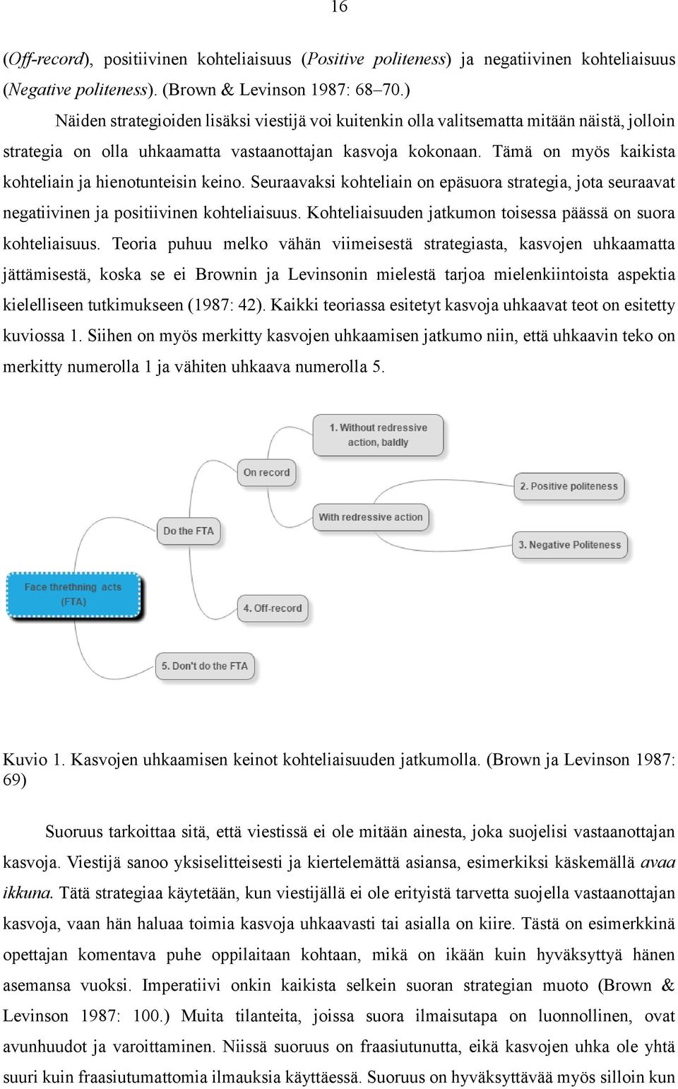 Tämä on myös kaikista kohteliain ja hienotunteisin keino. Seuraavaksi kohteliain on epäsuora strategia, jota seuraavat negatiivinen ja positiivinen kohteliaisuus.