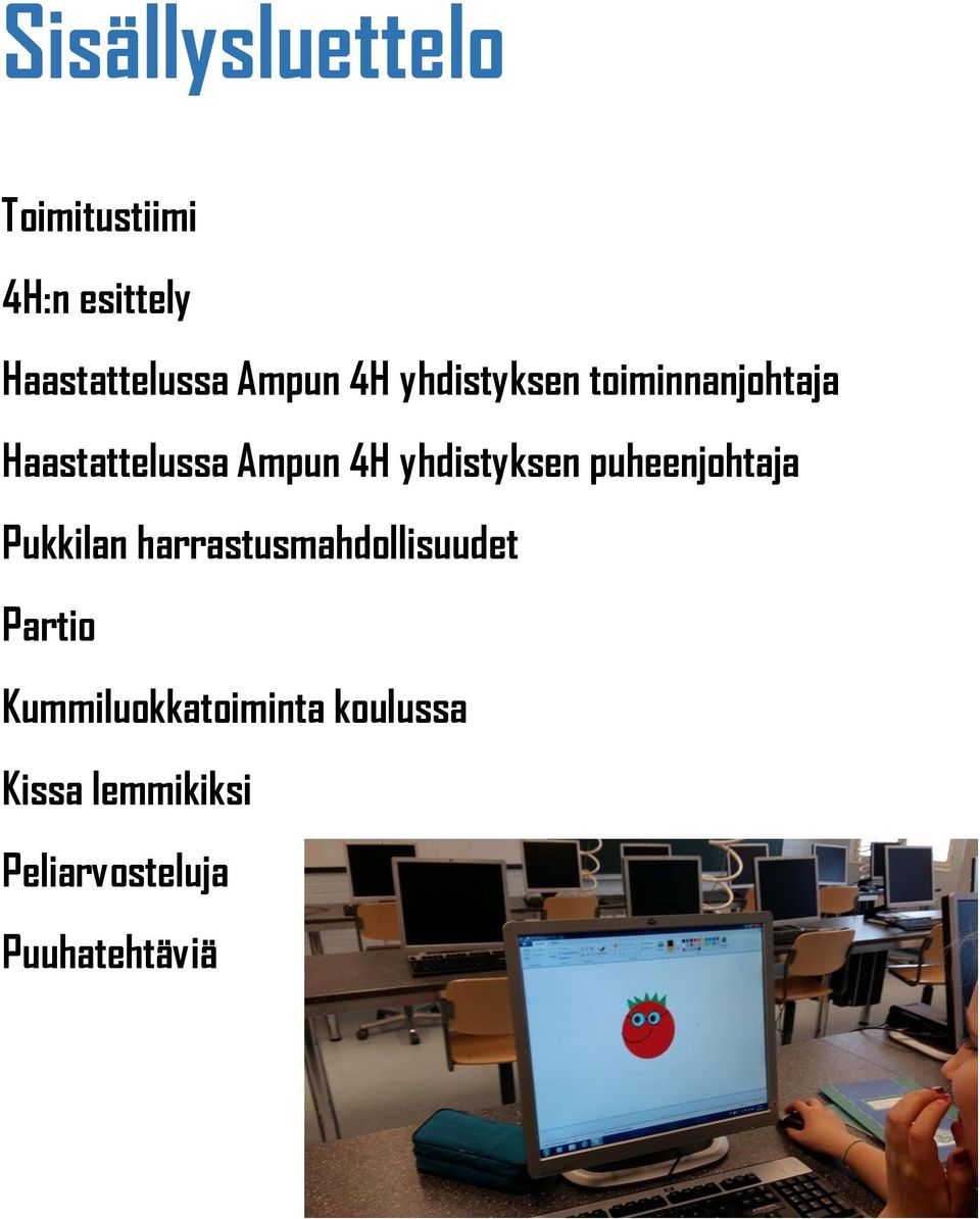 yhdistyksen puheenjohtaja Pukkilan harrastusmahdollisuudet Partio