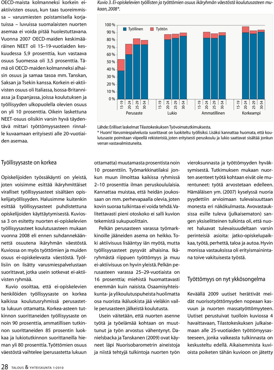 Tämä oli OECD-maiden kolmanneksi alhaisin osuus ja samaa tasoa mm. Tanskan, Saksan ja Tsekin kanssa.