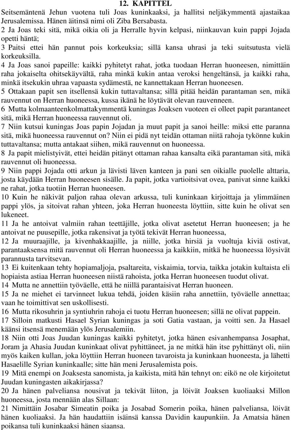 korkeuksilla.