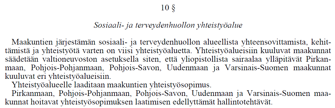 Yhteistyöalueen yhteistyösopimuksen valmisteluun osallistuminen Olennainen osa edunvalvontaa; yhteistyösopimus vaikuttaa olennaisesti maakunnan palvelustrategiaan 2018? Huom!