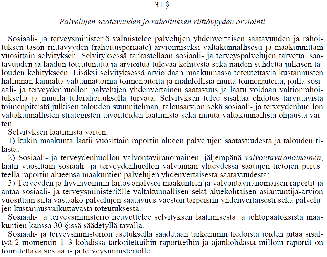 2019 alk Vuosittainen raportin laadinta STM:lle Em.