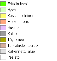 Ote maaperän rakennettavuuskartasta (GeoTIETO, Geologian tutkimuskeskus) 3.