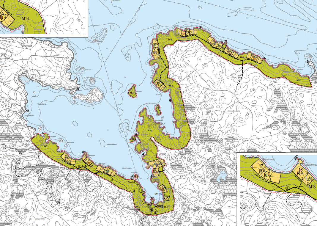 FCG SUUNNITTELU JA TEKNIIKKA OY Natura-arviointi 9 (32) Pyhäjärven lisäksi kaava-alueeseen kuuluvat ranta-osuudet sijoittuvat seuraavien vesistöjen rannoille Suuri-Nivunki, Musta-Nivunki, Kortelampi,