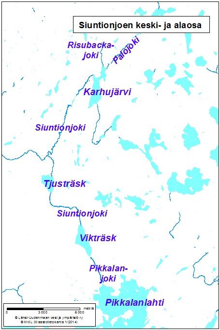 Siuntionjoen vesistö