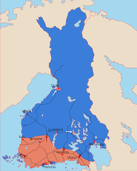 Sodan päivät 1918 12.1. Senaatille oikeus luoda luja järjestysvalta suojeluskuntien avulla 26.1 27.1. Sotatoimet aloitetaan 3.3.1918 Brest-Litovskin rauha Saksan ja Venäjän välille 15.3. Käännekohta: aloite siirtyy punaisilta valkoisille 3.