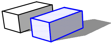 Sketchup-pikaopas 11 SIIRTÄMINEN JA KOPIOIMINEN Siirtäminen tehdään Move-työkalulla. Kopiointi tehdään samalla työkalulla Ctrl-näppäimen avulla (Mac: Option).