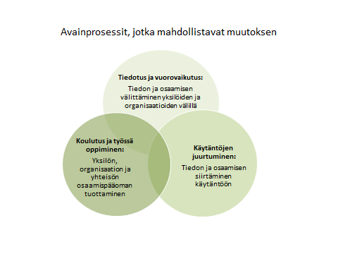17 tilannetta voi tarkastella avainprosessien kautta kuten Husso 2004 43 44) toteaa.
