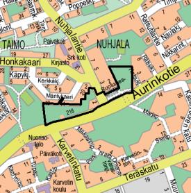 6. Kaupunginosa 2, kortteli 31, Birgitan talo Naantalin keskustan asemakaavan tehostaminen keskustan rakennemallin mukaisesti.