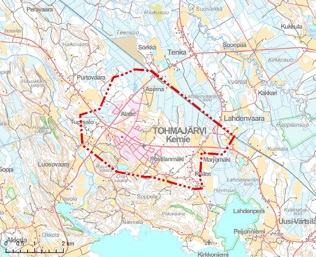 7.6.2016 13 (13) hankalasti saavutettavissa. Toisaalta palvelualueella on positiivinen vaikutus elinkeinoihin ja työpaikkoihin, sillä se saattaa houkutella uusia toimijoita alueelle.