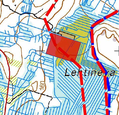 Lyhytkorsinevalla vallitsevia ovat tupasluikka ja tupasvilla. Myös pienikokoista lakkaa, suokukkaa sekä variksenmarjaa kasvaa kuivahkolla avonevalla, joka on teerien soidintantereen ydinosaa.