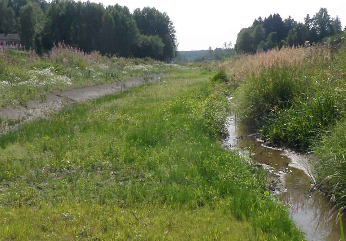 Sipoonjoki, ojitushankkeet 29 3.1.4 Kaksi mittavaa ojitushanketta Hankkeen aikana toteutettiin Byabäckenissä kaksi merkittävää ojitusta.