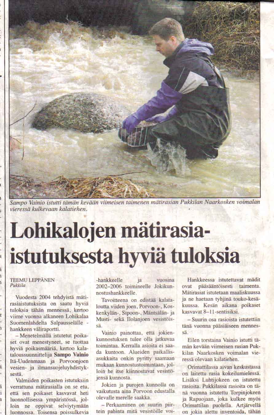 30 Mustijoki, istutukset 3.2 