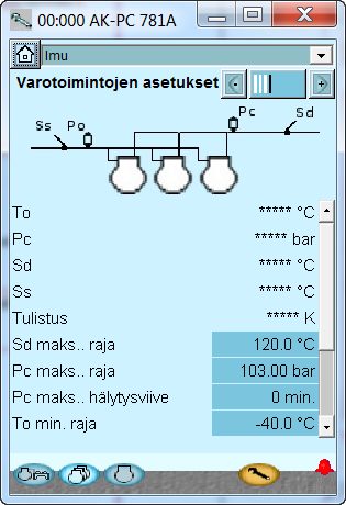 Asetusten tarkistus 1. Mene yleisnäyttöön Ennen tarkastuksen aloittamista tarkistamme, että kaikki asetukset ovat sellaiset kuin pitääkin.