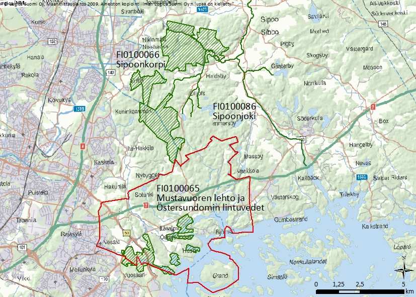 FCG Finnish Consulting Group Oy Natura-arviointi, 2 väliraportti 1 (60) Helsingin kaupunki, Kaupunkisuunnitteluvirasto ÖSTERSUNDOMIN KUNTIEN YHTEINEN OSAYLEISKAAVA Natura-arviointi Väliraportti 2,