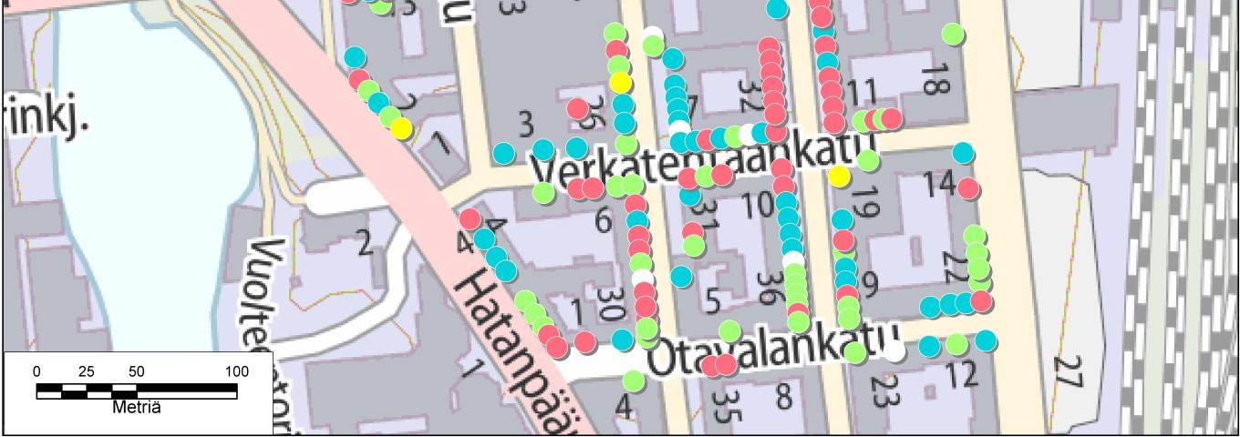 4 Kuva 1 Kivijalkaliiketilojen sijainti syyskuussa 2015 Taulukko 1 Kivijalkaliiketilojen jakauma syyskuussa 2016 Liiketilojen määrä 09/2016 % osuus 09/2016 Muutos (kpl)