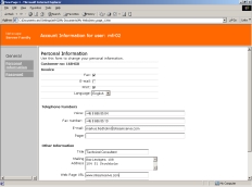 ebusiness Collaboration Self serviced communication (LDAP support) Indata formats