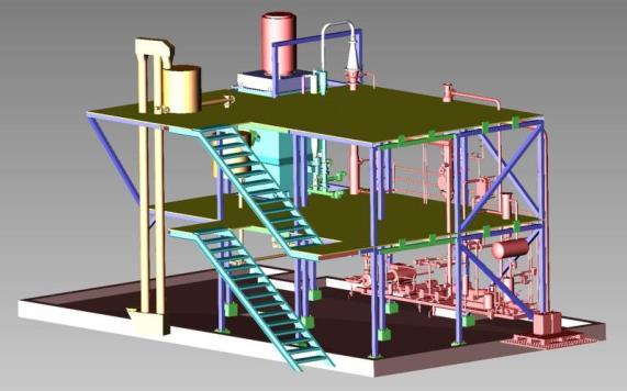 Fast Pyrolysis Pilot in Bioruukki 0.