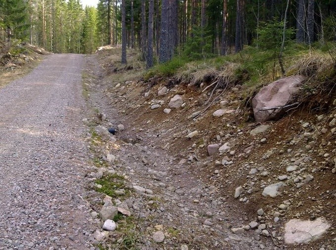 75 LIITE 6 Hyväkuntoisessa sivuojassa ei ole heinää tai vesakkoa eikä oja ole tukkeutunut.