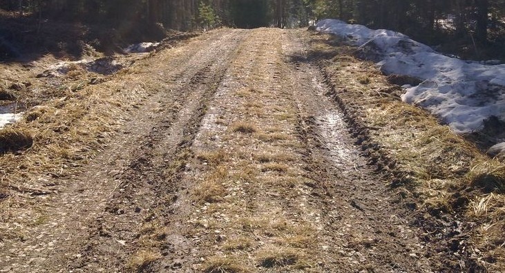 89 LIITE 20 Jo tämän syvyiset raiteet haittaavat henkilöautolla ajoa.