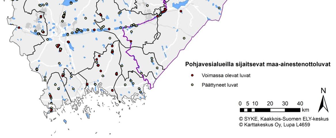 Maa-ainesten otto nykytila ja kehitysnäkymät 4,5 4 3,5 3 2,5 2 1,5 1 0,5 0 2000 2001 2002 2003 2004 2005 2006 2007 2008 2009