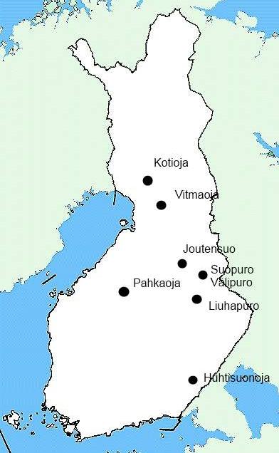 6.2 Muun maankäytön valumat 6.2.1 Ojittamaton alue Ojittamattomilta soilta vesi purkautuu kevättulvan sekä voimakkaiden sateiden jälkeen yleensä nopeasti, kun vedet löytävät purkautumisreitin alapuoliseen vesistöön.