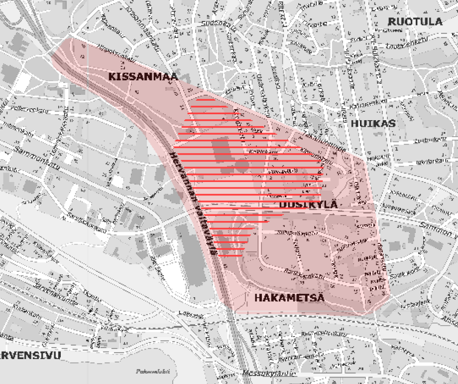 2020-2021 Hakametsä Vaihe 1 Asemakaavoitustyön käynnistäminen Hakametsän EHYT-yleissuunnitelman pohjalta.