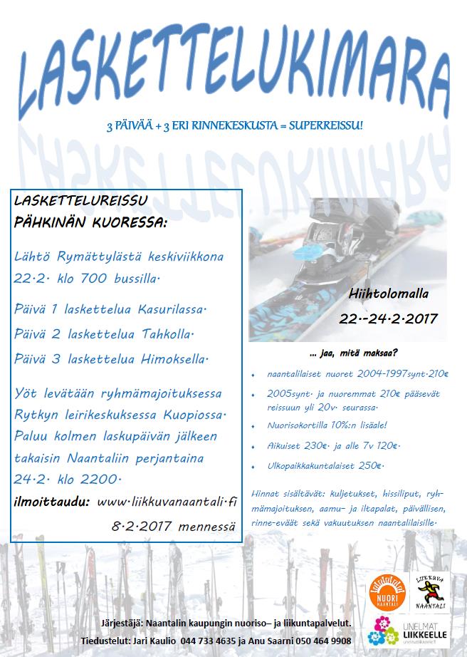 to 23.2. Maijamäen liikuntahallilla avoimet vuorot sählyä, jalkkista, korista klo 9-12 (omat kentät eri lajeille ja ikäryhmittäin ei ohjausta).