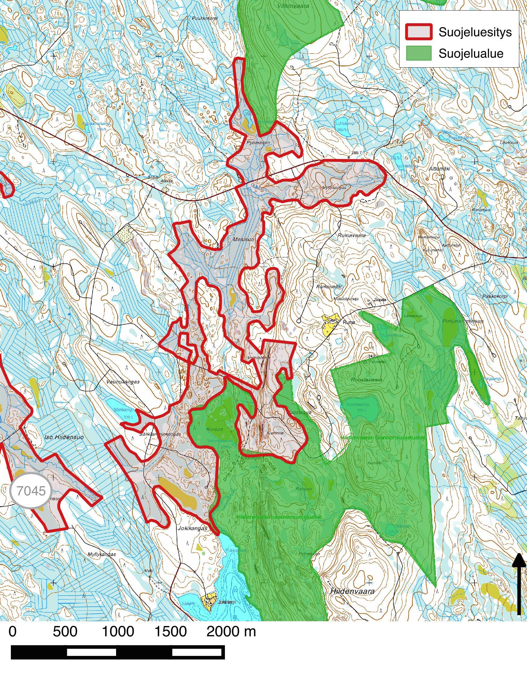 Suomenselän ja maanselän alueiden -suojelu ja ennallistamisesitys