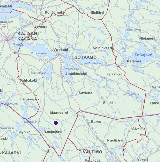 Sijainti Kohde sijaitsee Sotkamon eteläosassa rajautuen idässä Hiidenvaaran Natura 2000-alueeseen kuuluvaan Kivisuohon ja pohjoisessa Viltonvaaran Natura 2000 -alueen lounaisosaan.