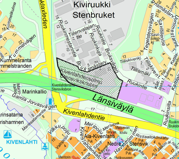 1 (5) Asemakaavaselostuksen LIITE 2 Kivenlahden teollisuusalue (Kiviruukki) Asemakaavan muutos Asianumero 3210/10.02.