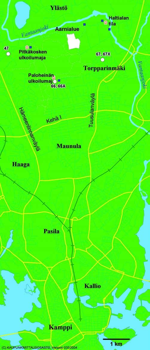 Haltialan aarnialue Pinta-ala 22,6 ha. Helsingin omistuksessa vuodesta 1934, jolloin alue jätettiin kehittymään kohti luonnontilaa. Rauhoitettiin luonnonsuojelualueeksi vuonna 1984.