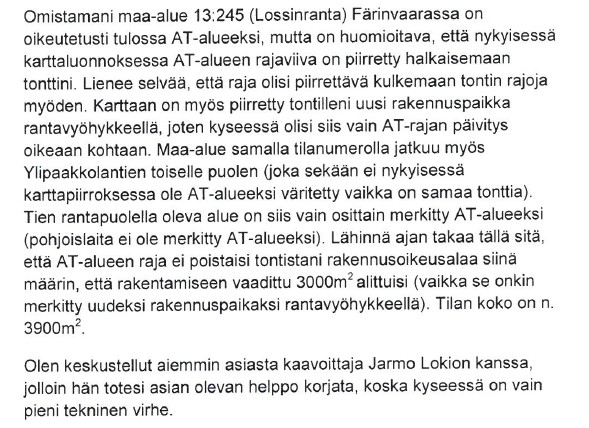 9 TERVOLAN KUNTA Tekniset palvelut Keskustie 81, 95300 TERVOLA Puh 040 124 2411 30.03.2015 Liite 4 Kantatilatarkastelun perusteella on ko.