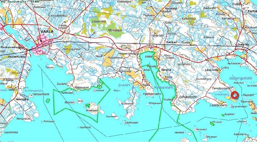 1 VAALAN KUNTA Tekninen toimisto Kaavaselostus Nähtävilläolo: Kaavaluonnos xx.-xx.