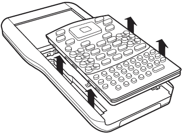 TI-Nspire -kämmenlaitteen määrittely Tässä luvussa on tietoja kämmenlaitteen paristojen käsittelystä sekä ohjeet oletusasetusten muuttamiseen.