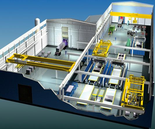 SSAB -Uusikaupunki Kolme lasertyöasemaa, hiilidioksidi (CO 2 ) laserit, Shuler- Held Lasertechnic 2004 Valmiiden tuotteiden mitat 5 pituus max. 18 000 mm leveys, max.