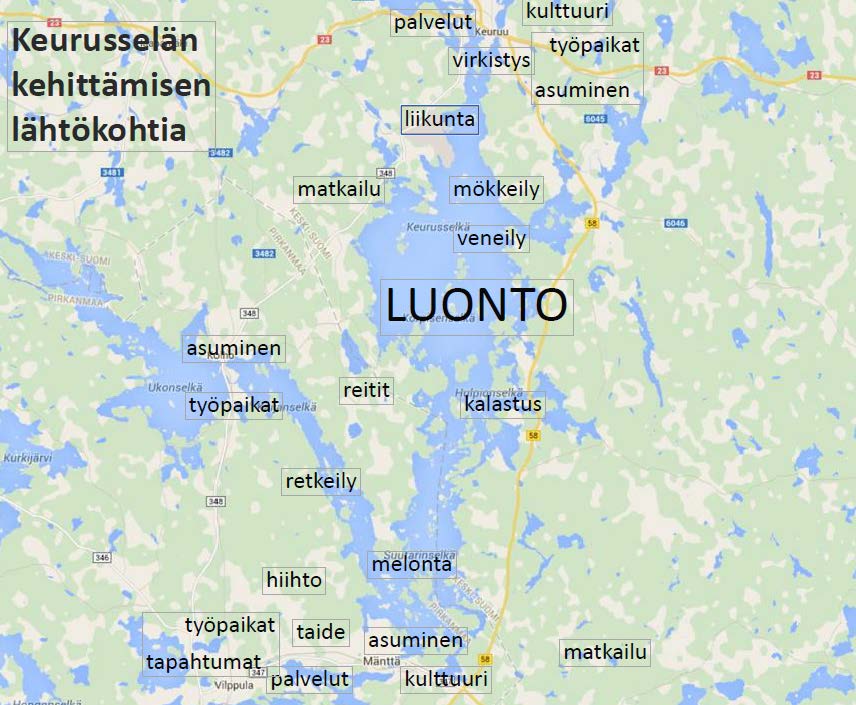 4 Hankkeesta on käyty neuvottelut Keuruun kaupungin, MW-Kehitys Oy:n, Keurusseudun Yrittäjät ry:n ja Kehittämisyhtiö Keulink Oy:n kanssa ja hanketta on päätetty yhdessä lähteä edistämään.