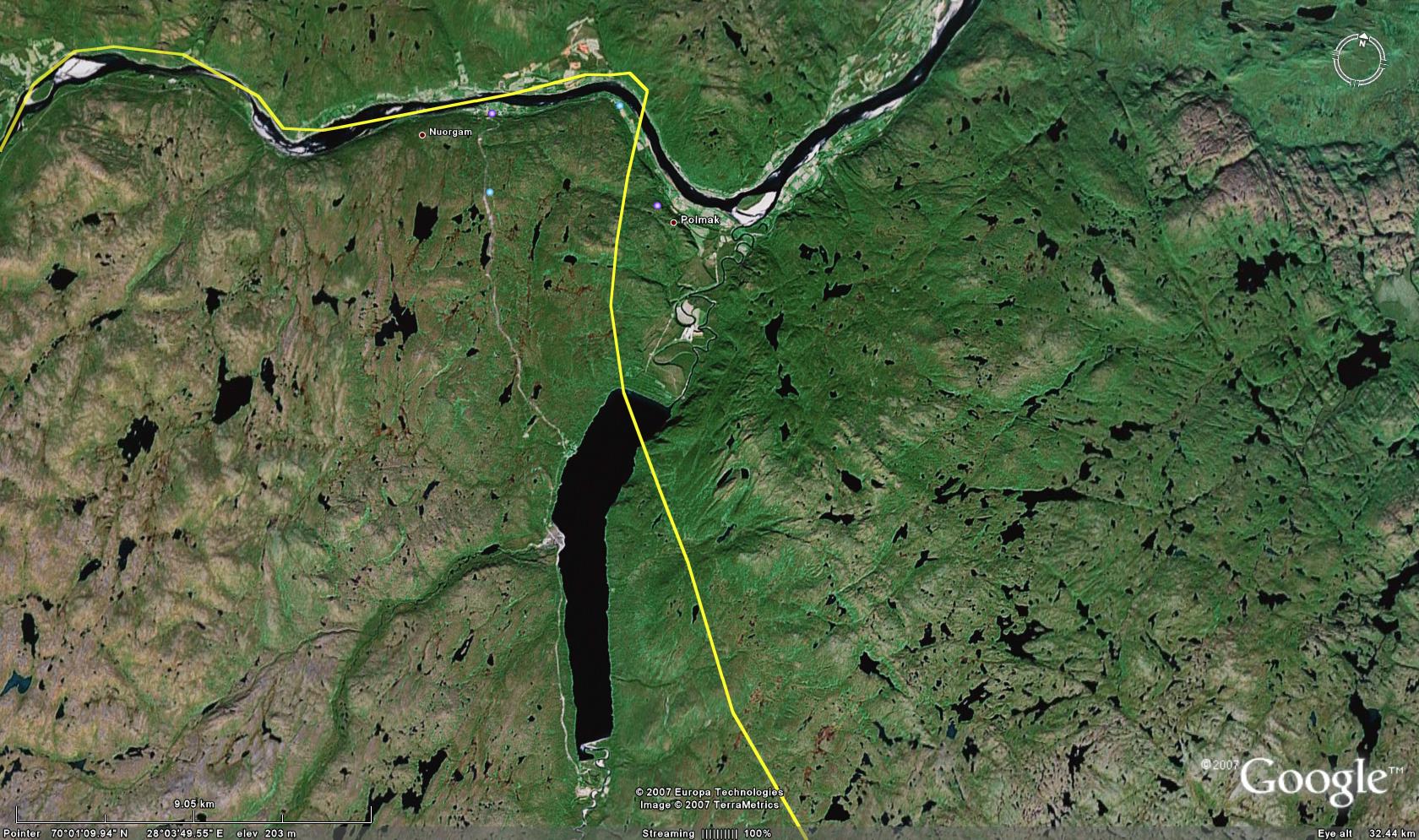 Liite 5b. Pulmankijärven tutkimusalue. Liite 5b.