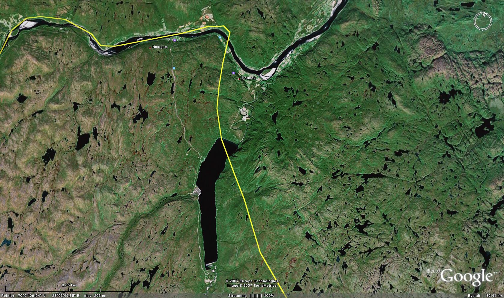 Liite 5b. Pulmankijärven tutkimusalue. Liite 5b.