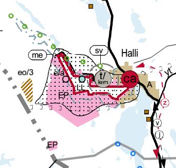 ARVIOINTISUUNNITELMA 2 (4) Kaavassa ei ole aluevarauksia, jotka kohdistuisivat suunnittelualueeseen. Keski-Suomen maakuntakaavan tarkistus on Keski-Suomen maakuntahallituksen toimesta käynnistetty 13.