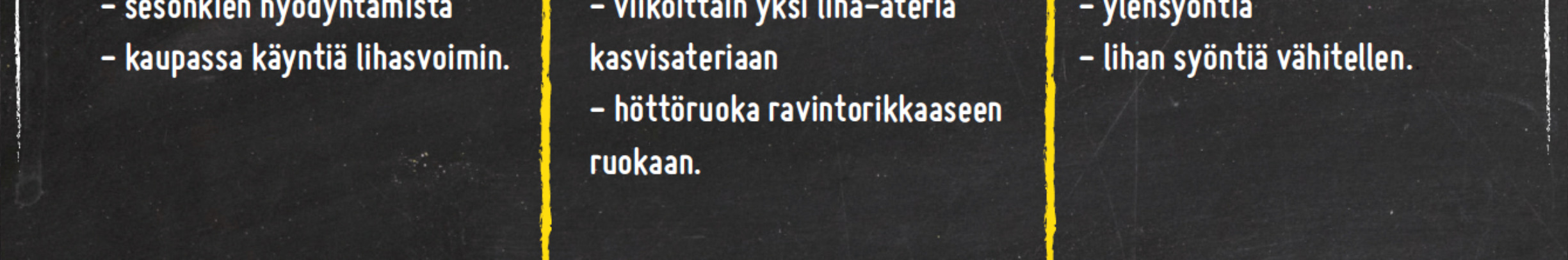 Ruoka aiheuttaa 1/3 ympäristökuormasta