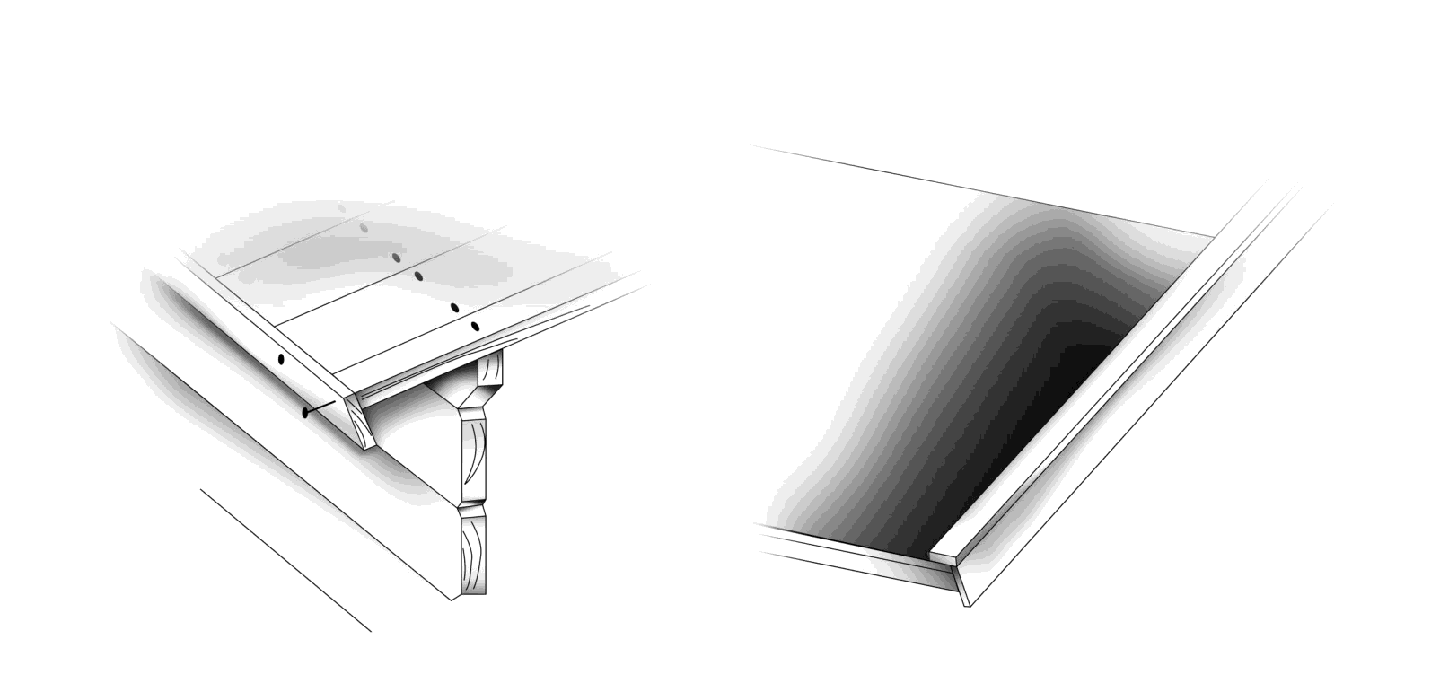 Yleispiirustuksia Lillevilla-mökin pystytyksestä - General drawings of building up Lillevilla Allmänna ritningar för montering av Lillevilla-huset - Generelle tegninger til opførelse af Lillevilla