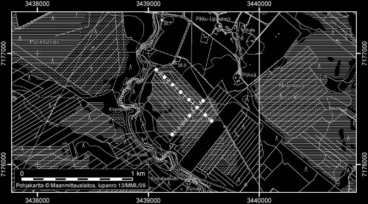 Hannu Pajunen 6. Jaakonsuo Jaakonsuo (kl. 3421 05, x=7176,6, y=3439,3) sijaitsee noin 10 km kunnan keskustasta eteläkaakkoon.