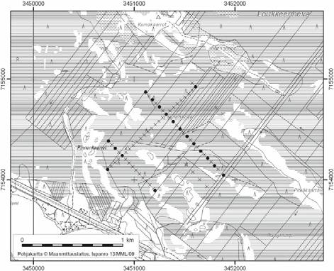 Hannu Pajunen ja Heikki Meriluoto 17. Pirulanneva Pirulanneva (kl. 3412 12, x=7154,5, y=3451,3) sijaitsee noin 16 km Rantsilan keskustasta itään. Suo jatkuu idässä Kirvesrimmelle ja Räisynrimmelle.