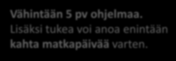 5. Opetus-/koulutustilaisuudet opettajille ja opiskelijoille (Transnational learning/teaching/training activities) 1.